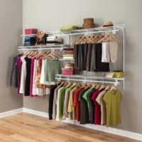 Closetmaid 2091 shelftrack adjustable closet organizer kit