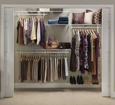 Closetmaid 22875 shelftrack adjustable closet organizer kit