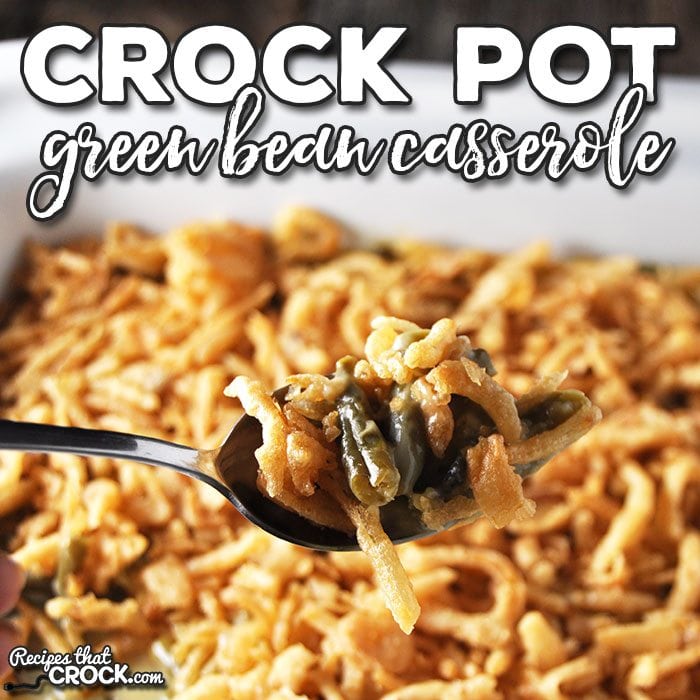Crockpot green bean casserole easy thanksgiving recipes 