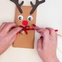 Diy reindeer gift wrap for christmas beautiful