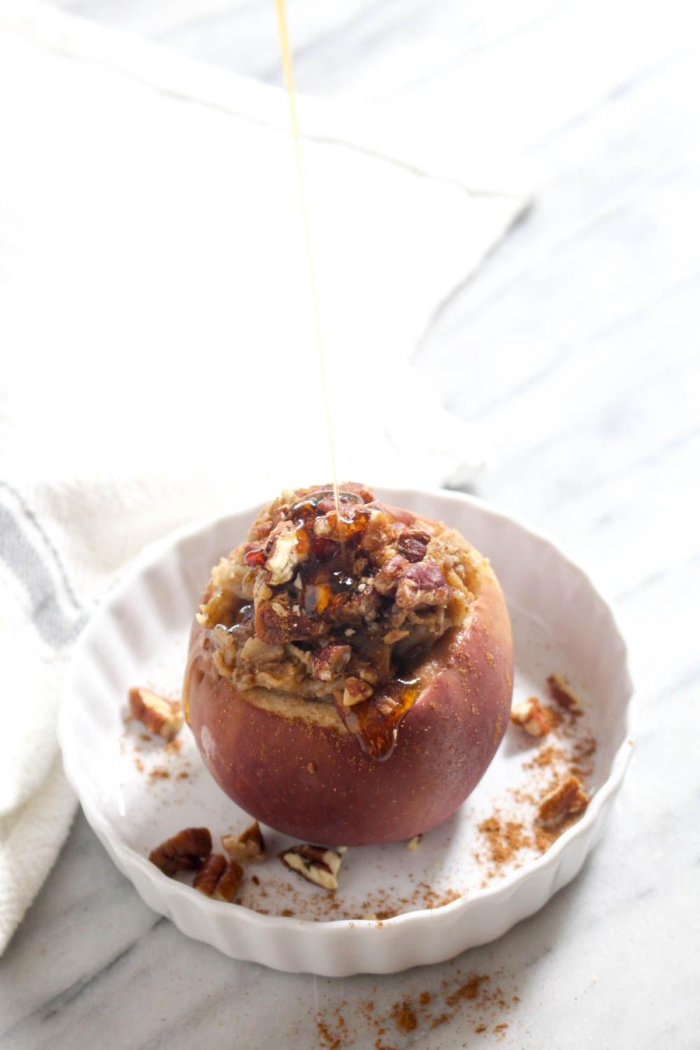 Healthy baked apple oatmeal easy thanksgiving desserts