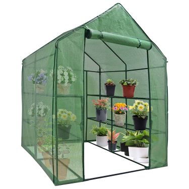 Mini walk in greenhouse