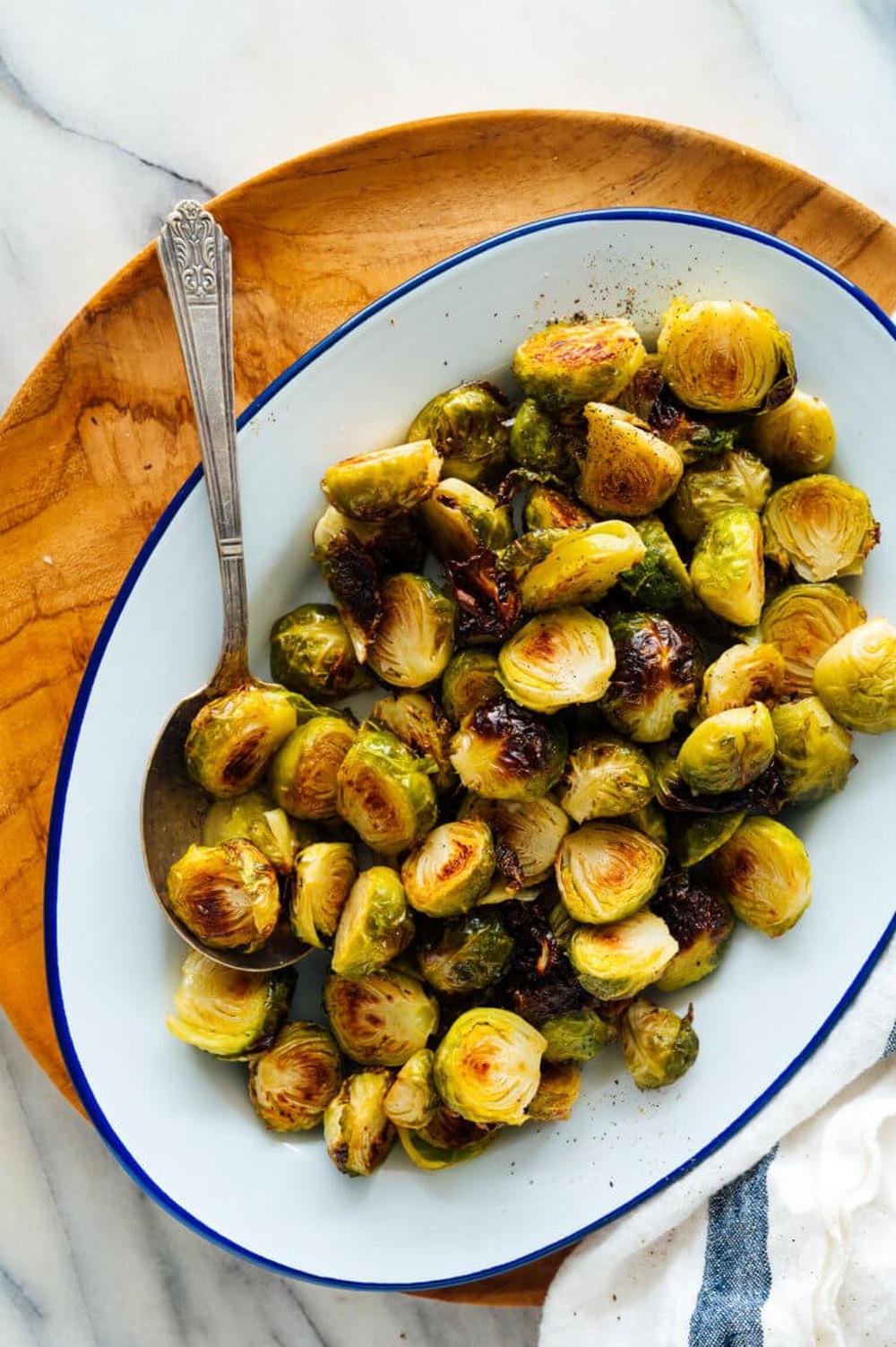 thanksgiving recipes for kids roasted brussel sprouts