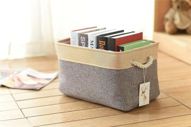 Thewarmhome decorative fabric basket