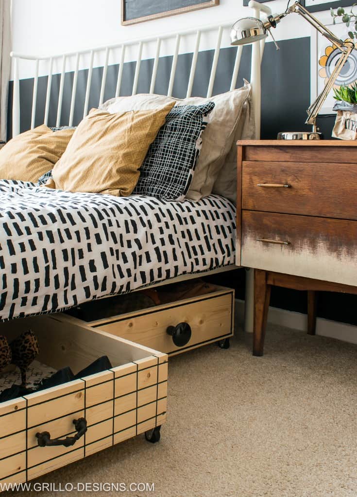 How To Make Beds With Storage, How To Build A Bed With Drawers Underneath