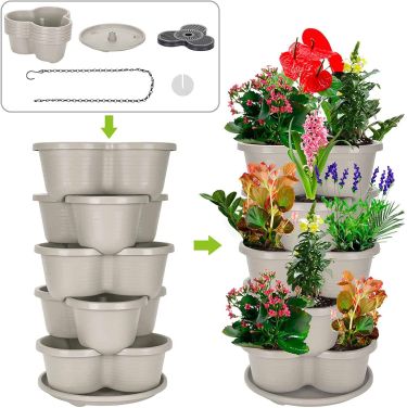 Amazing creation stackable planter