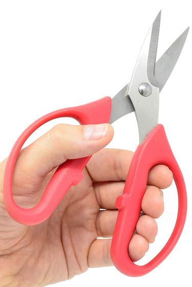 Small leather scissors