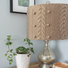 Sweater to cute lampshade