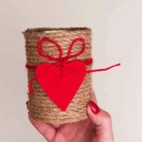 Cropped twine wrapped tin can container jpg