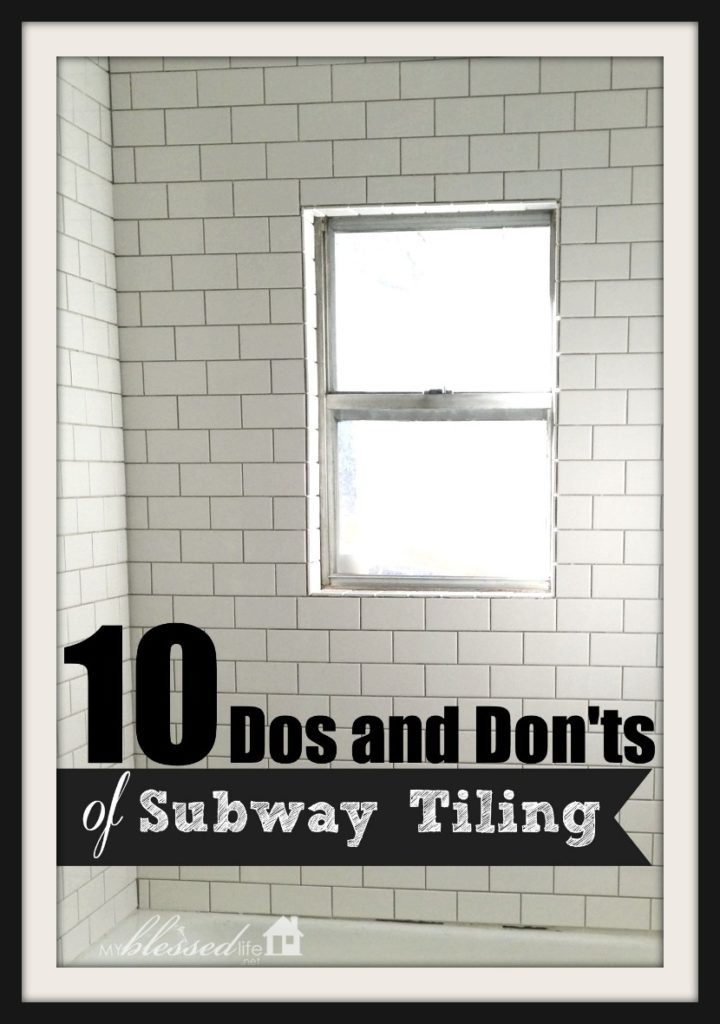 How to Make a Subway Tile Shower