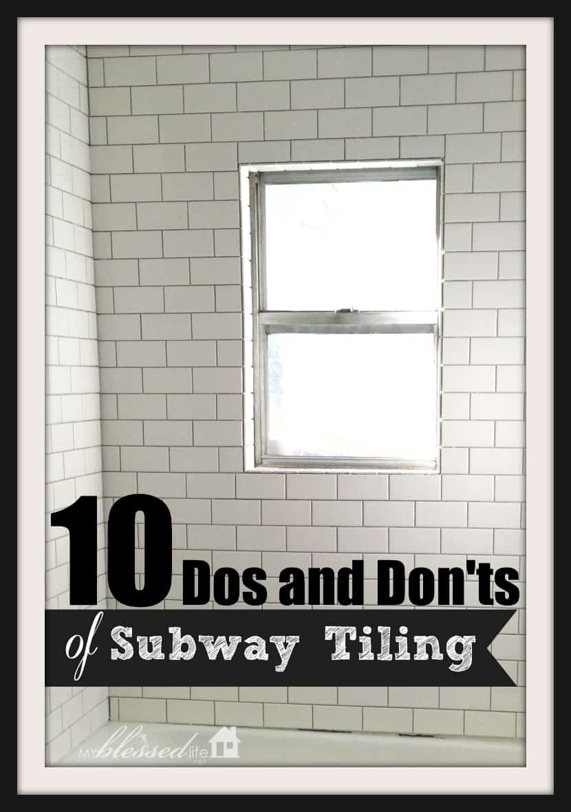 10 do's and don'ts for subway tiling