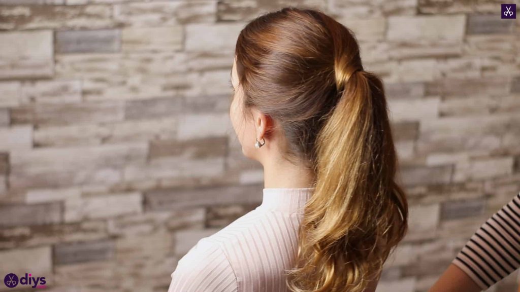 3 easy ponytails for everyday wear wraparound pony 5a