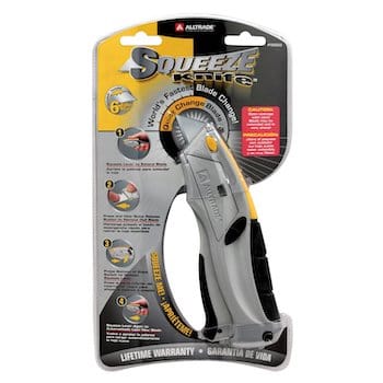 Alltrade 150003 auto loading squeeze utility knife