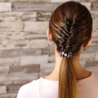 Beautiful and elegant hairstyle tutorial 59