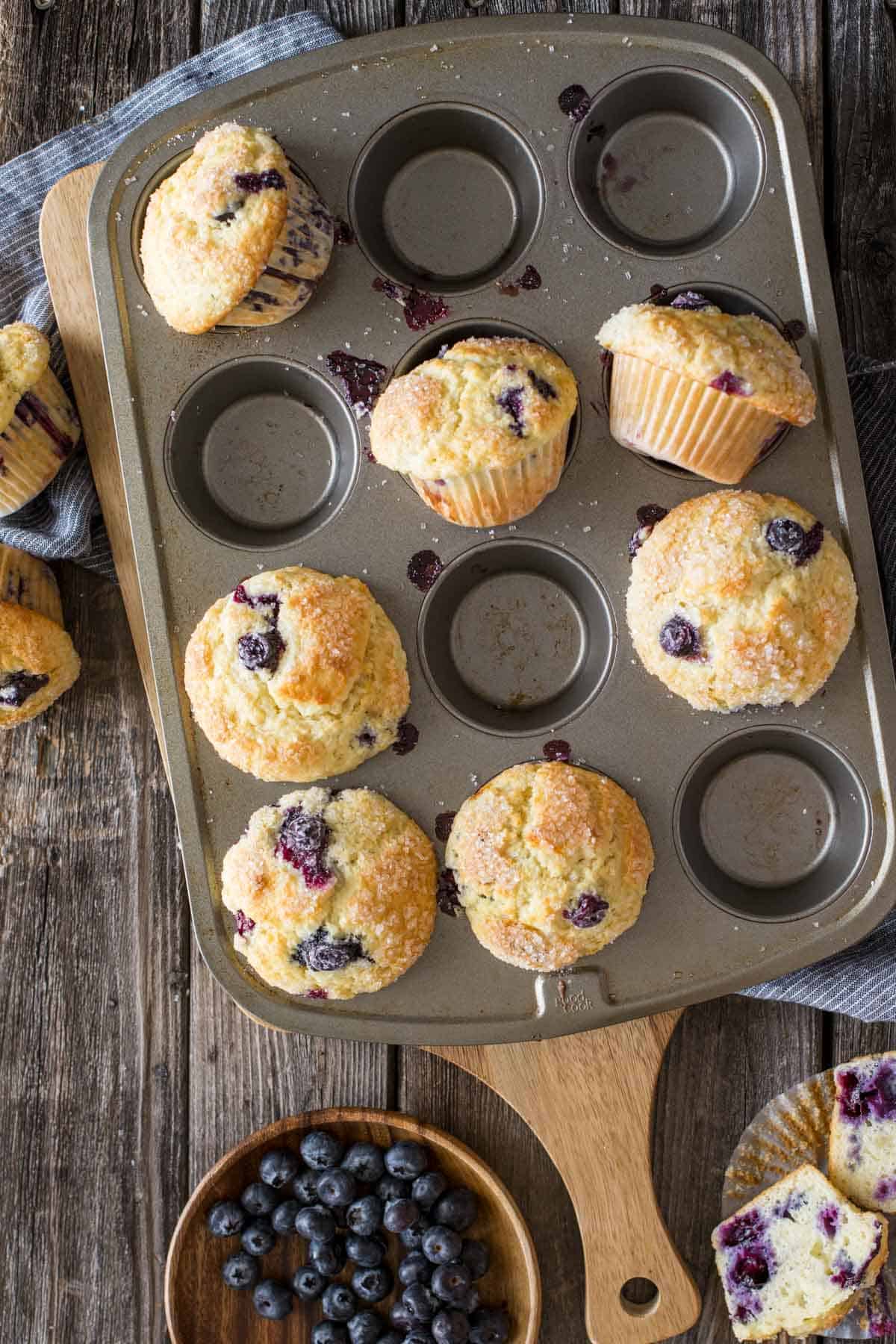 Best every buttermilk blueberry muffins