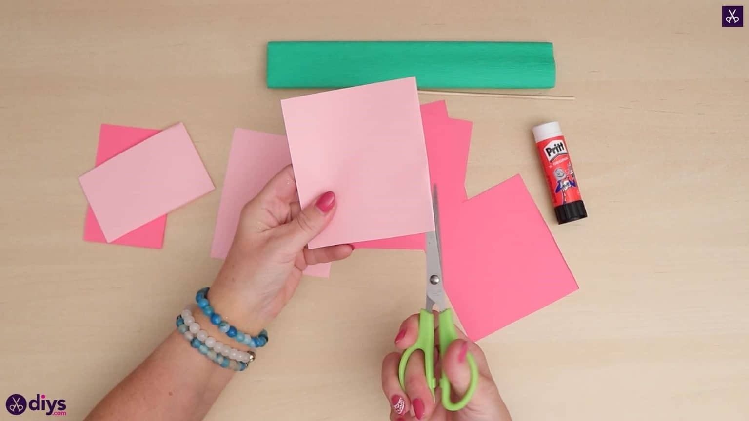 Easy DIY 3D Paper Flower