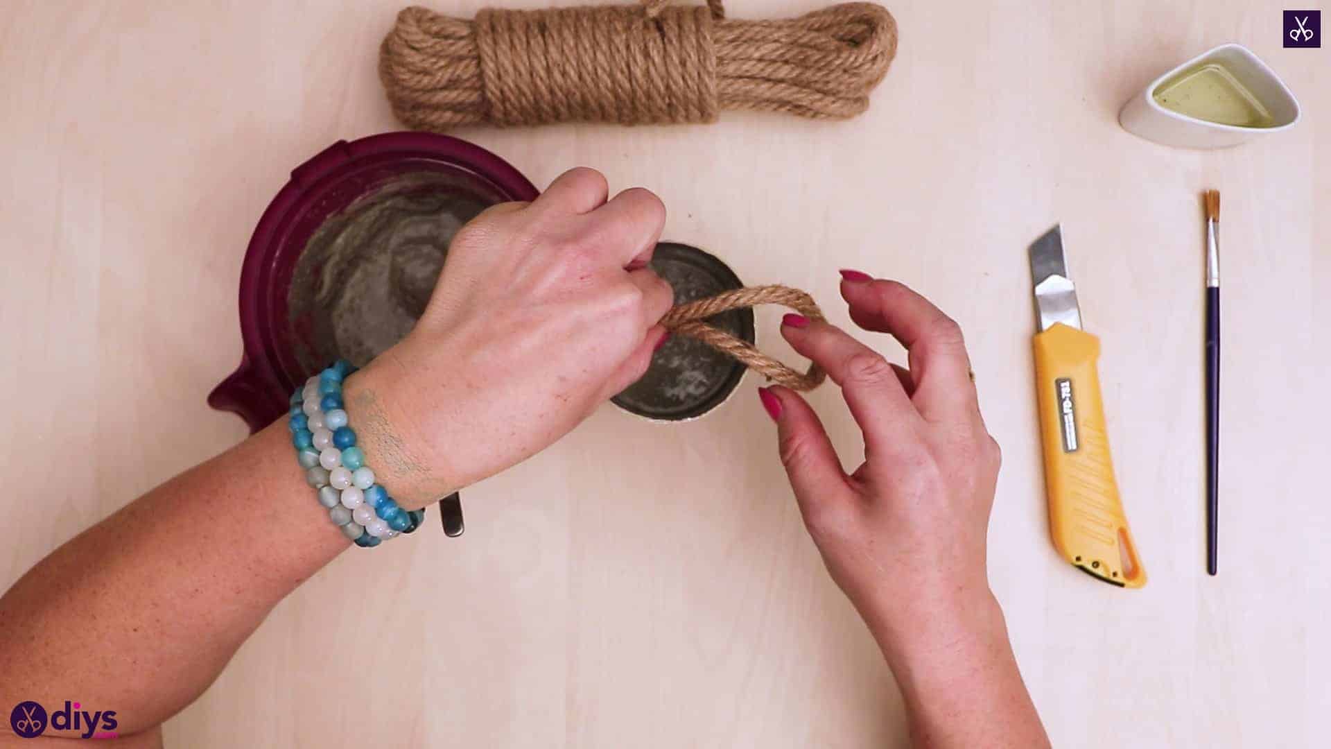 DIY Concrete Door Stopper