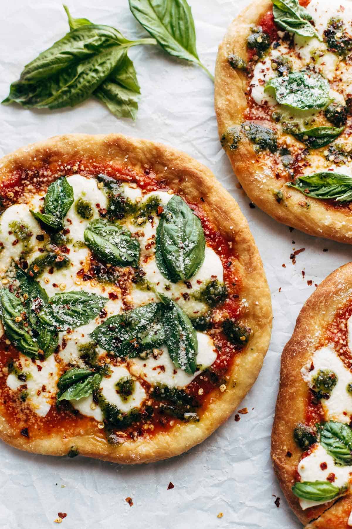 Fry bread pizzas