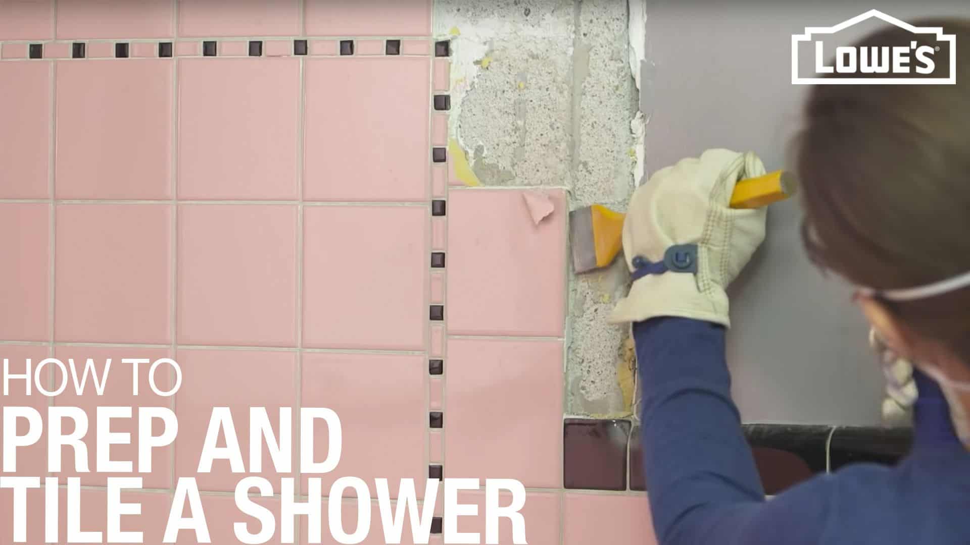Full prep guides for subway tiled showers