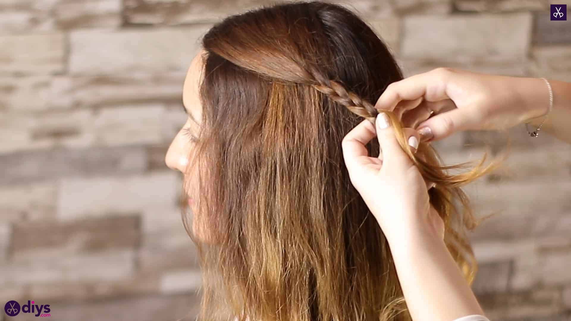 Half up, half down hairstyle for spring11