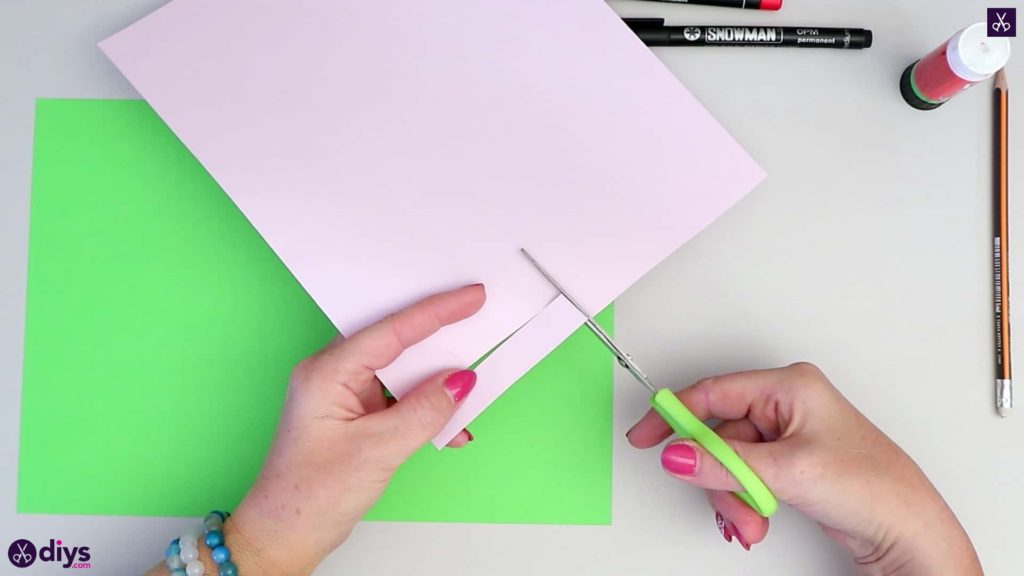 How to make paper frog cutting paper