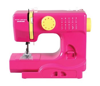 Janome fastlane fuschia basic sewing machine