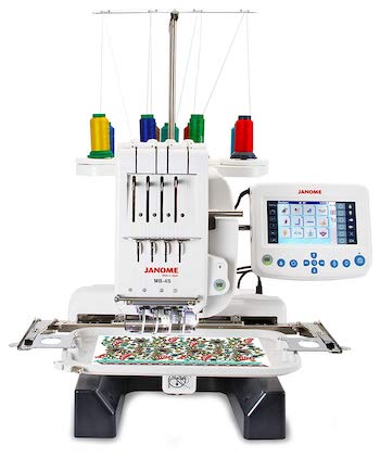 Janome mb 4s four needle embroidery machine
