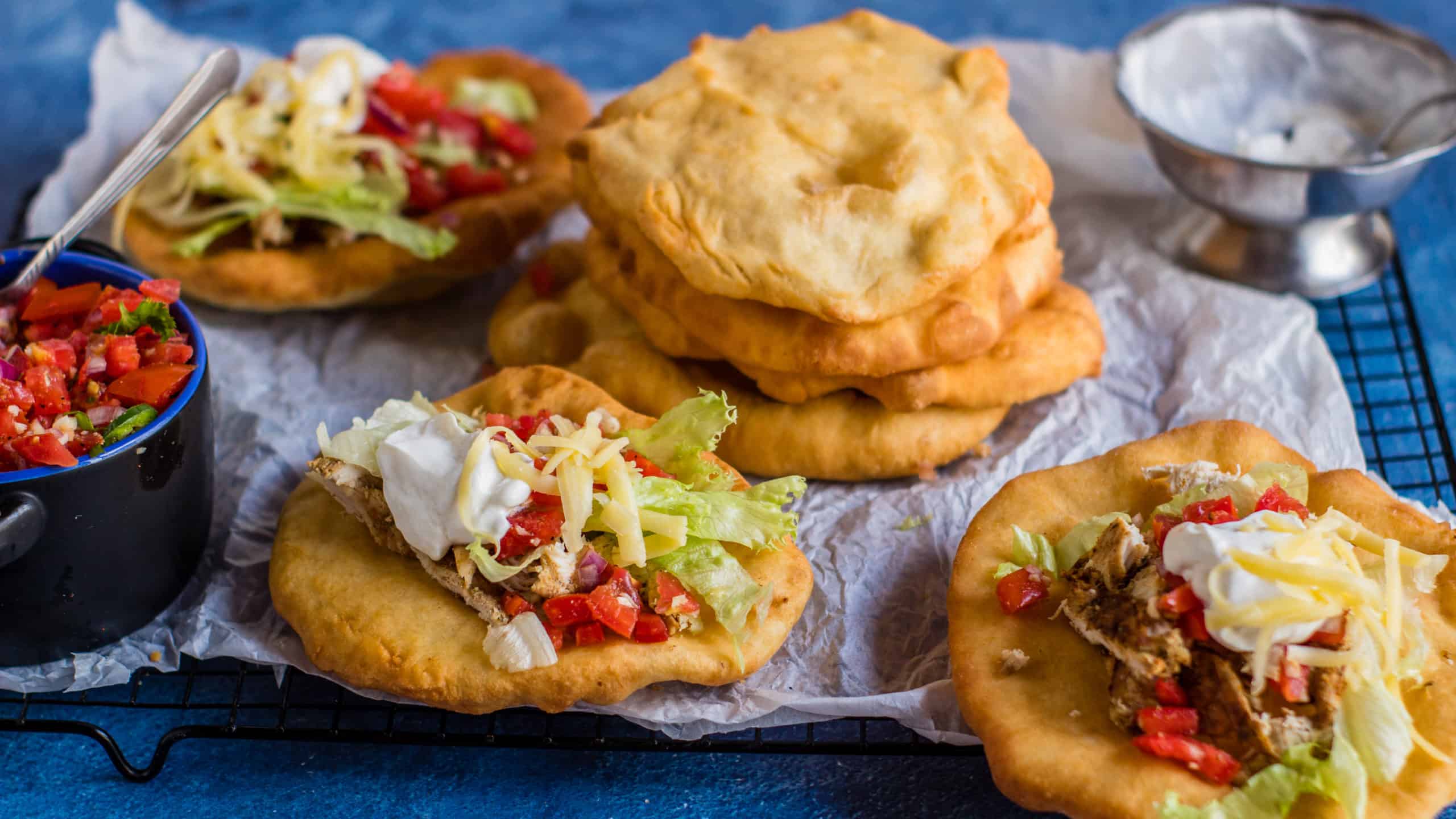 Mexican fried gorditas