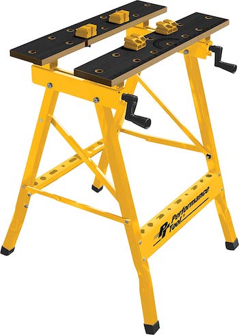 Performance tool w54025 portable multipurpose workbench and vise
