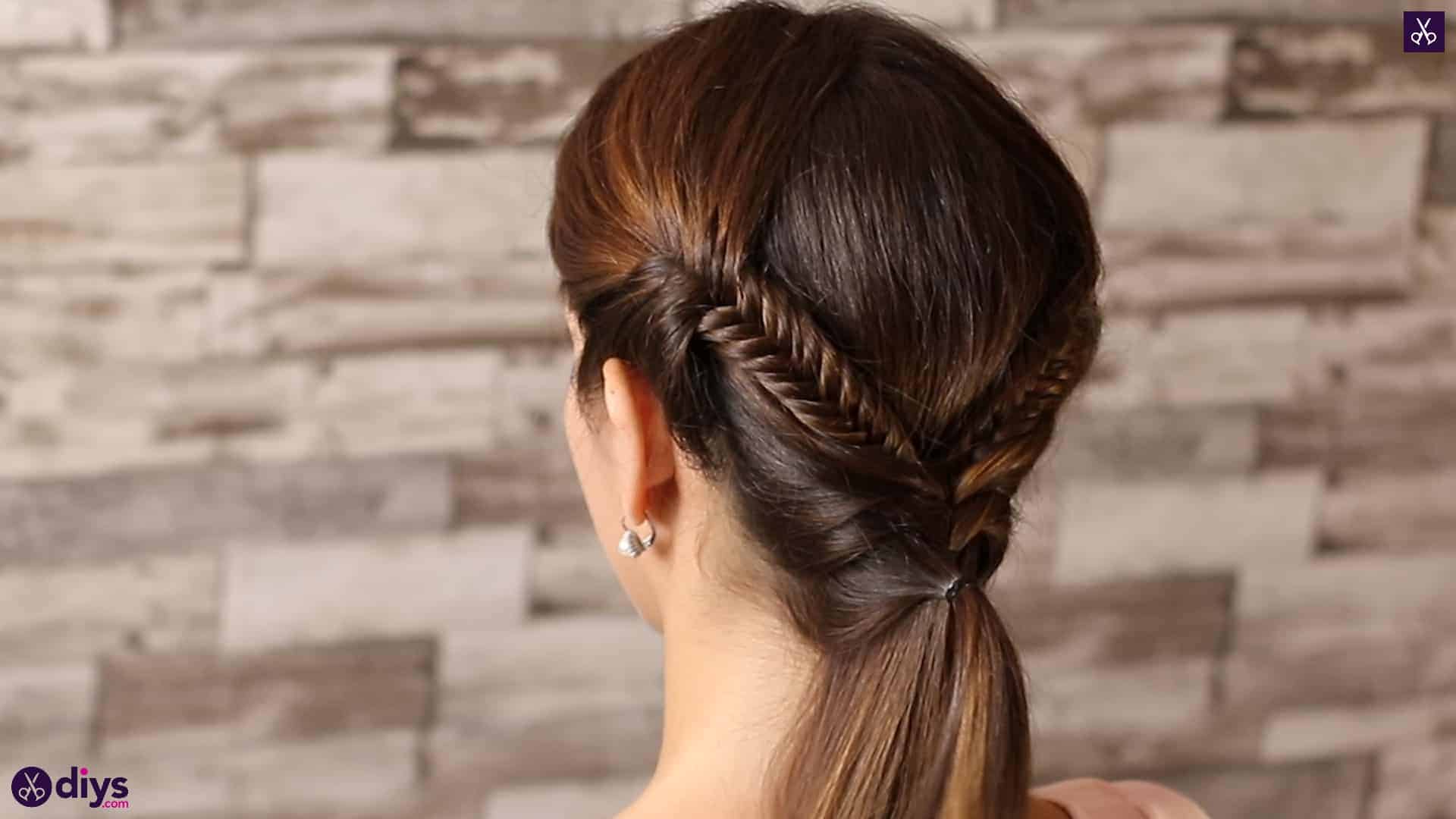 Romantic prom hairstyle tutorial step 4f