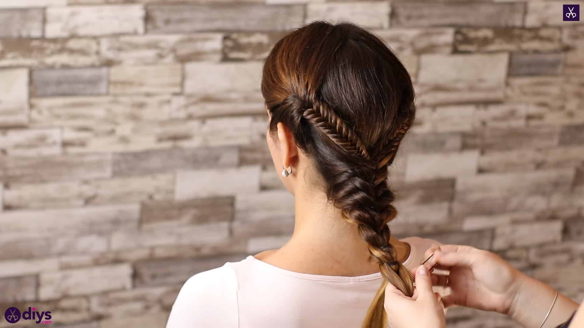 Romantic prom hairstyle tutorial step 4k