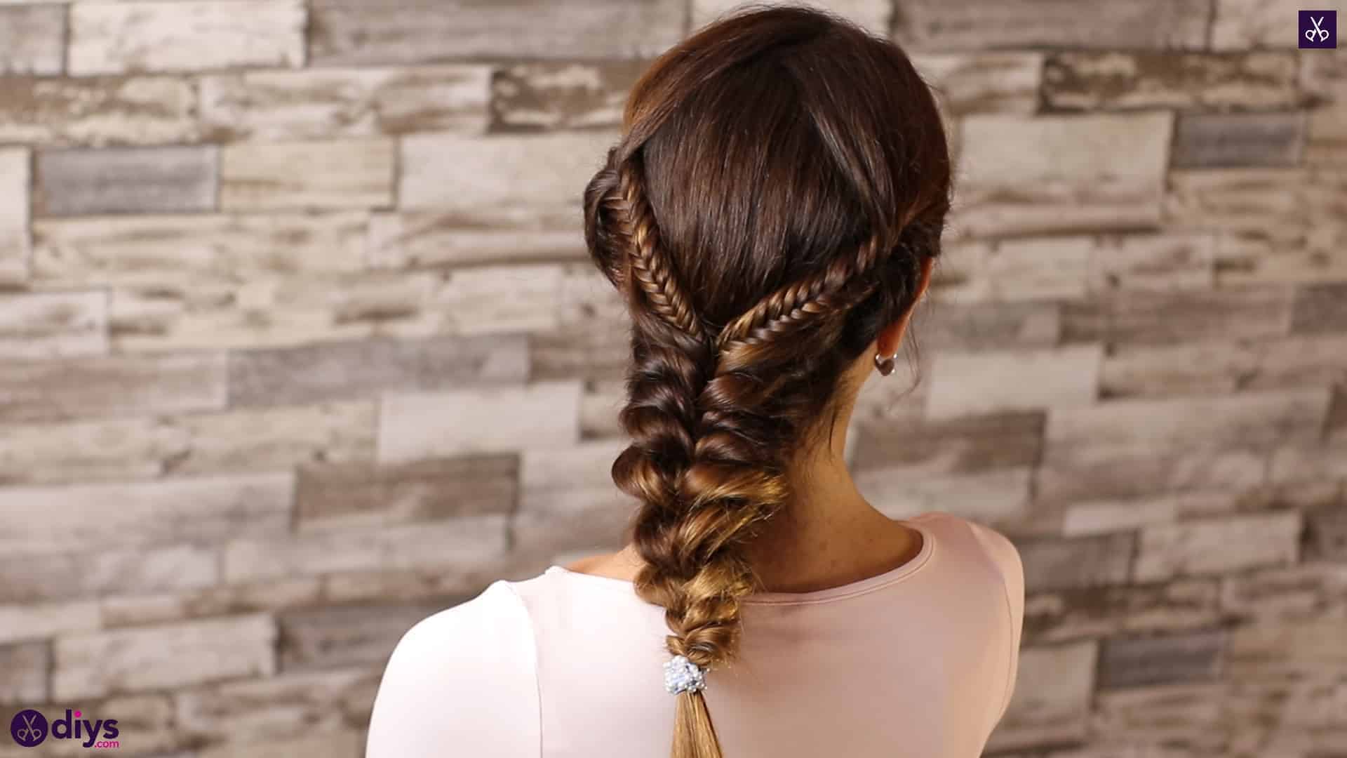 Romantic prom hairstyle tutorial step 5h