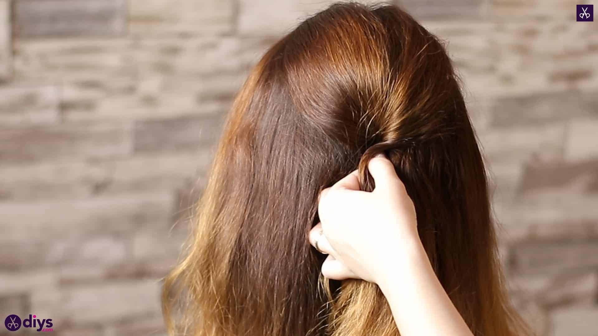 Updo hairstyle for wavy hair 22