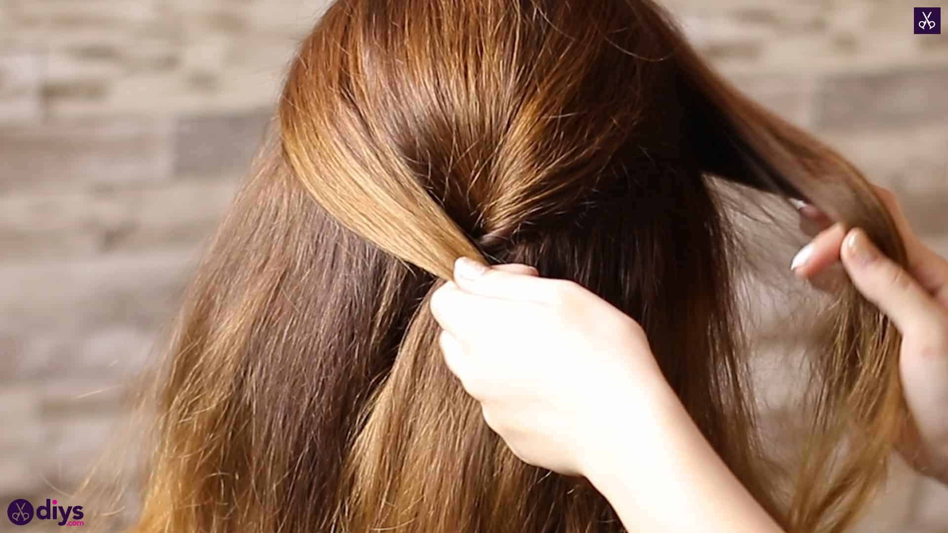 Updo hairstyle for wavy hair 28