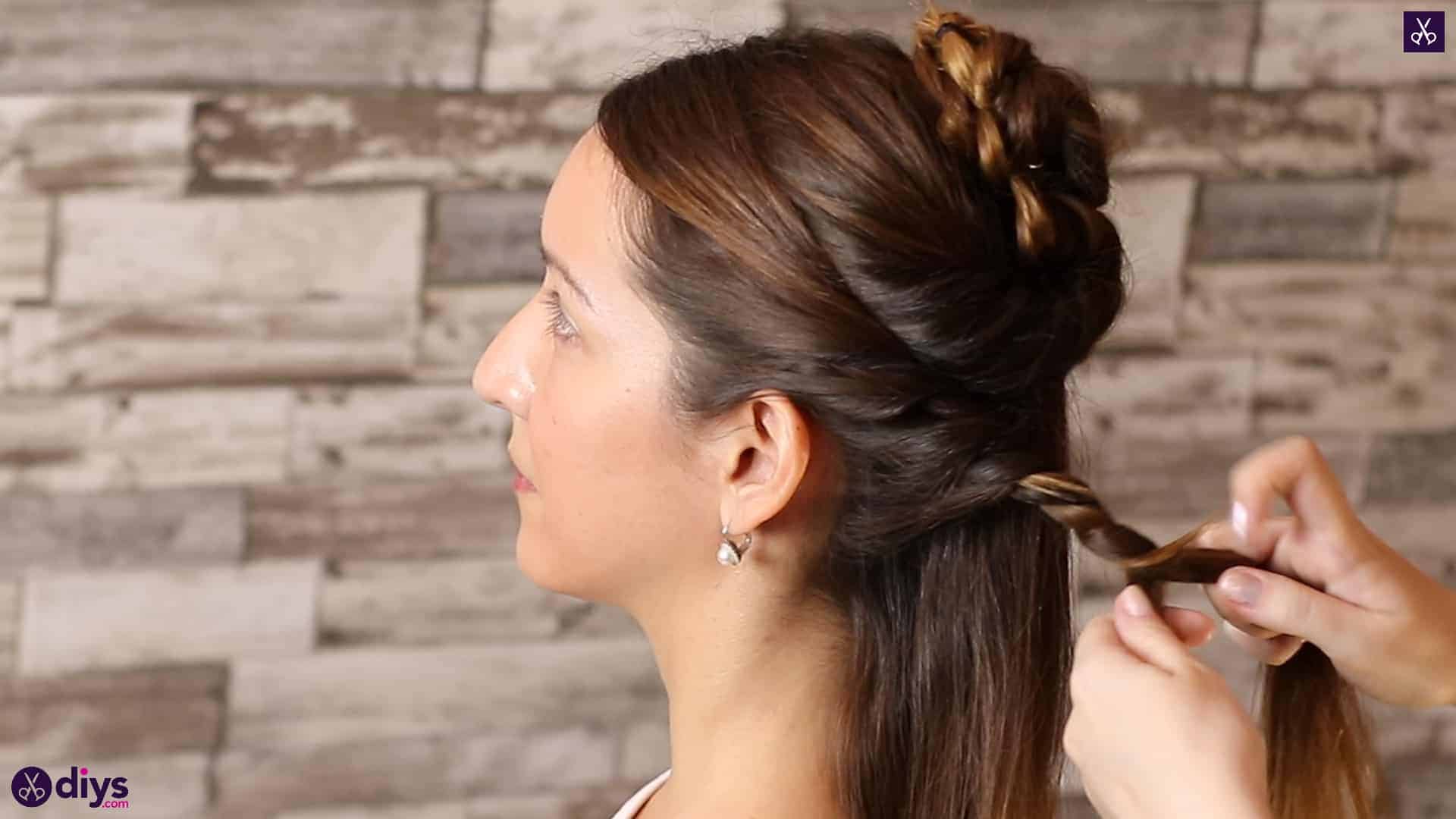 Wedding bun for bridesmaids18