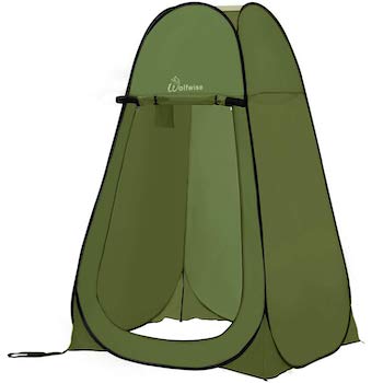 Wolfwise pop up shower tent