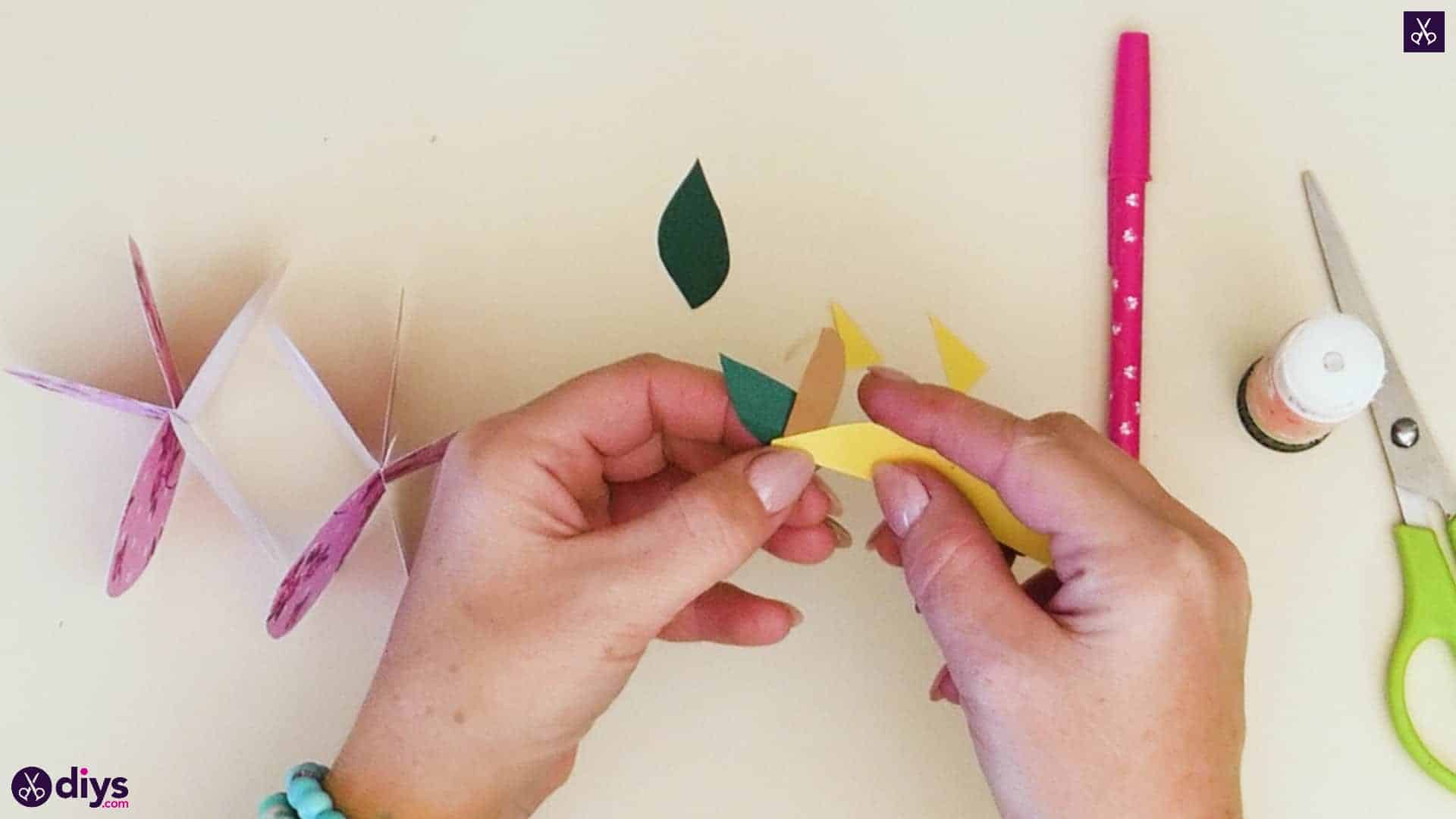 Easy 3D Paper Apple Craft for Kids