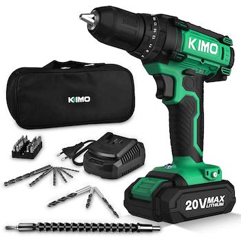 Kimo cordless drill driver kit