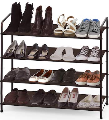 Simple houseware 4 tier shoe rack