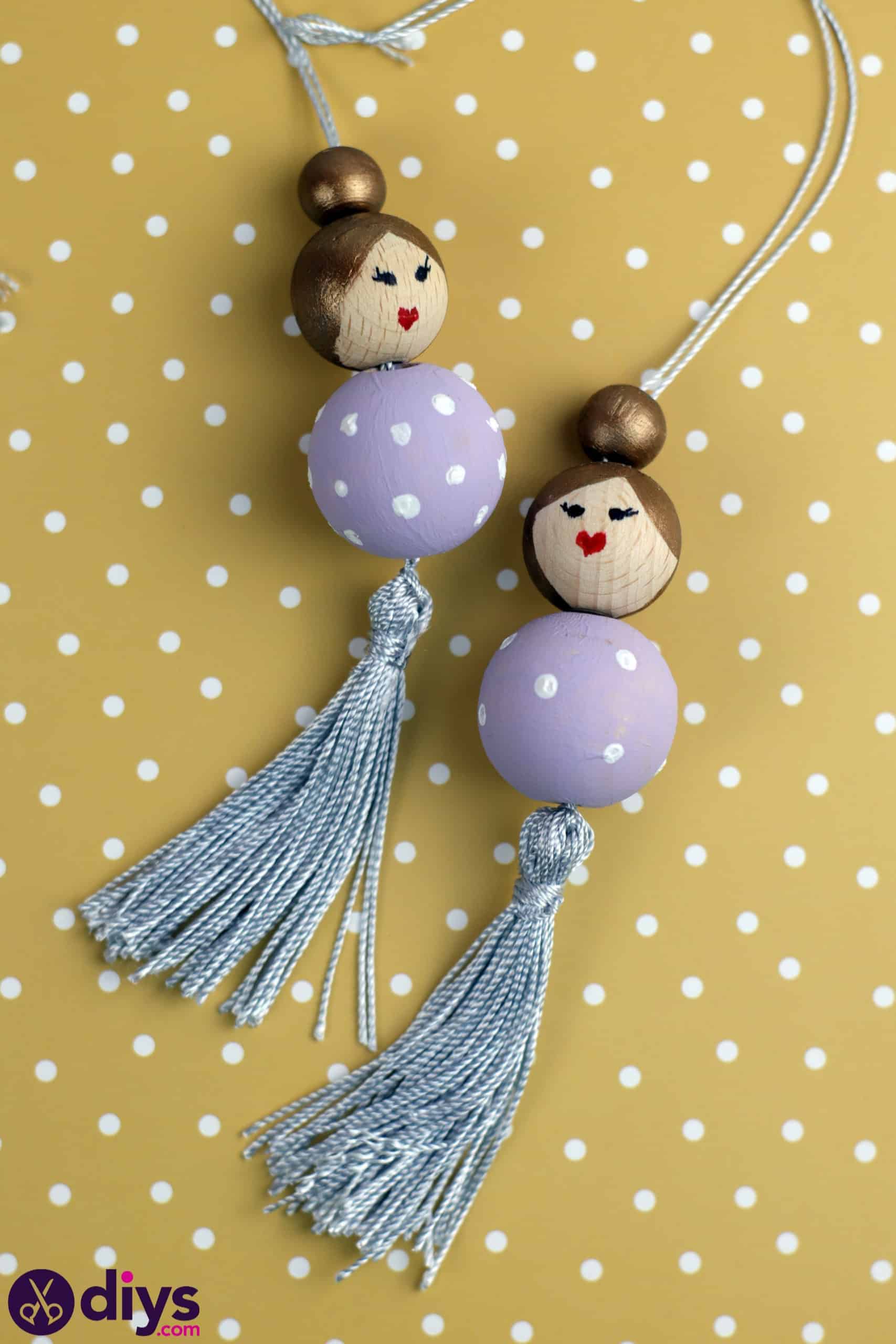 Wooden pearl doll project
