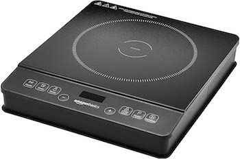 Amazon basics 1800w portable induction cooktop burner