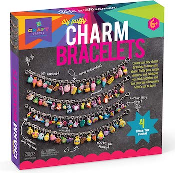 Craft tastic diy puffy charm bracelets kit