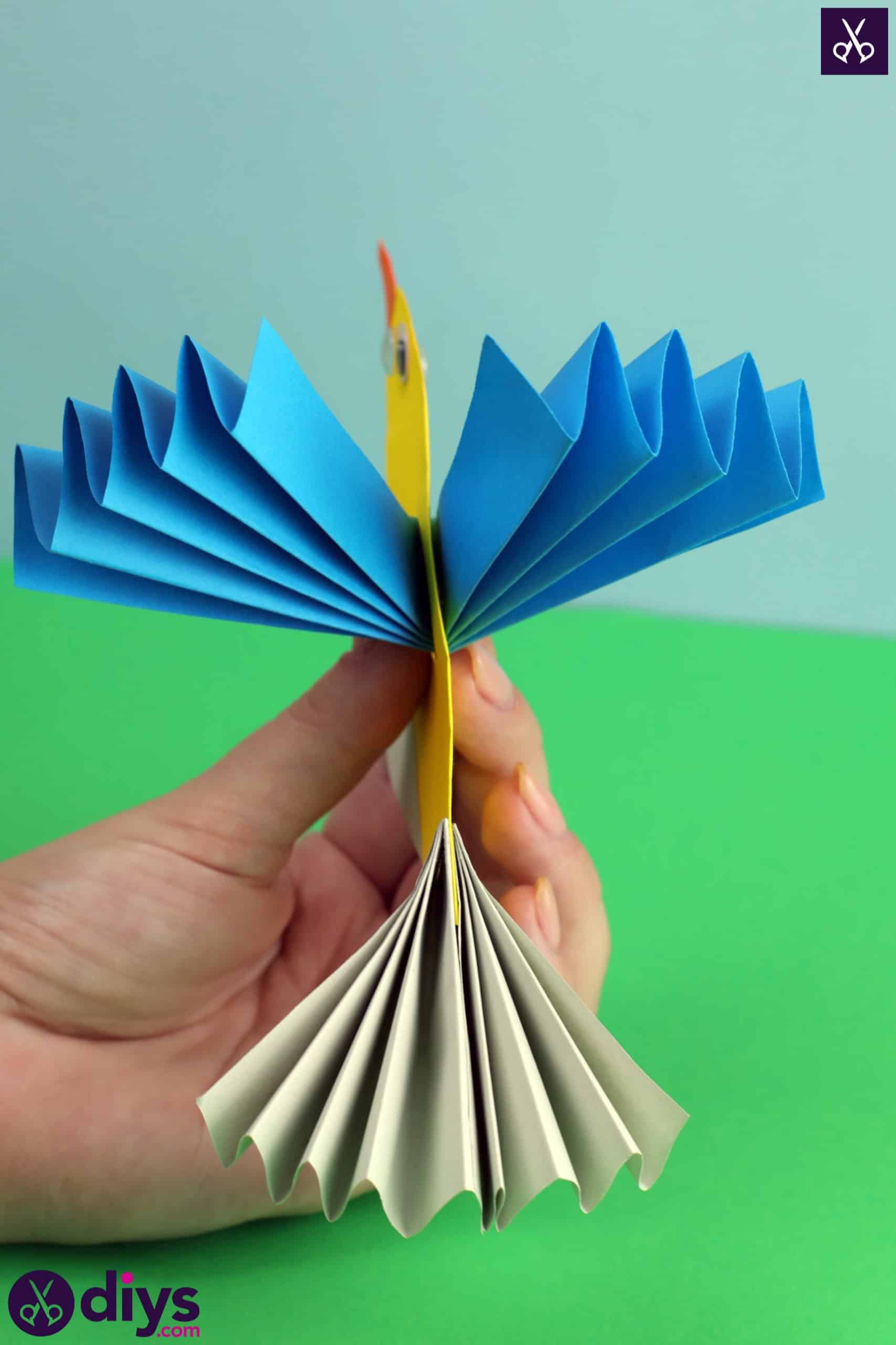 Diy easy paper bird recycle paper