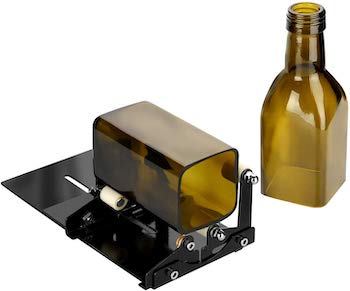 Fixm square and round glass bottle cutter