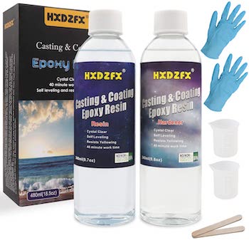 Hxdzfx epoxy resin coaing with resin and hardener
