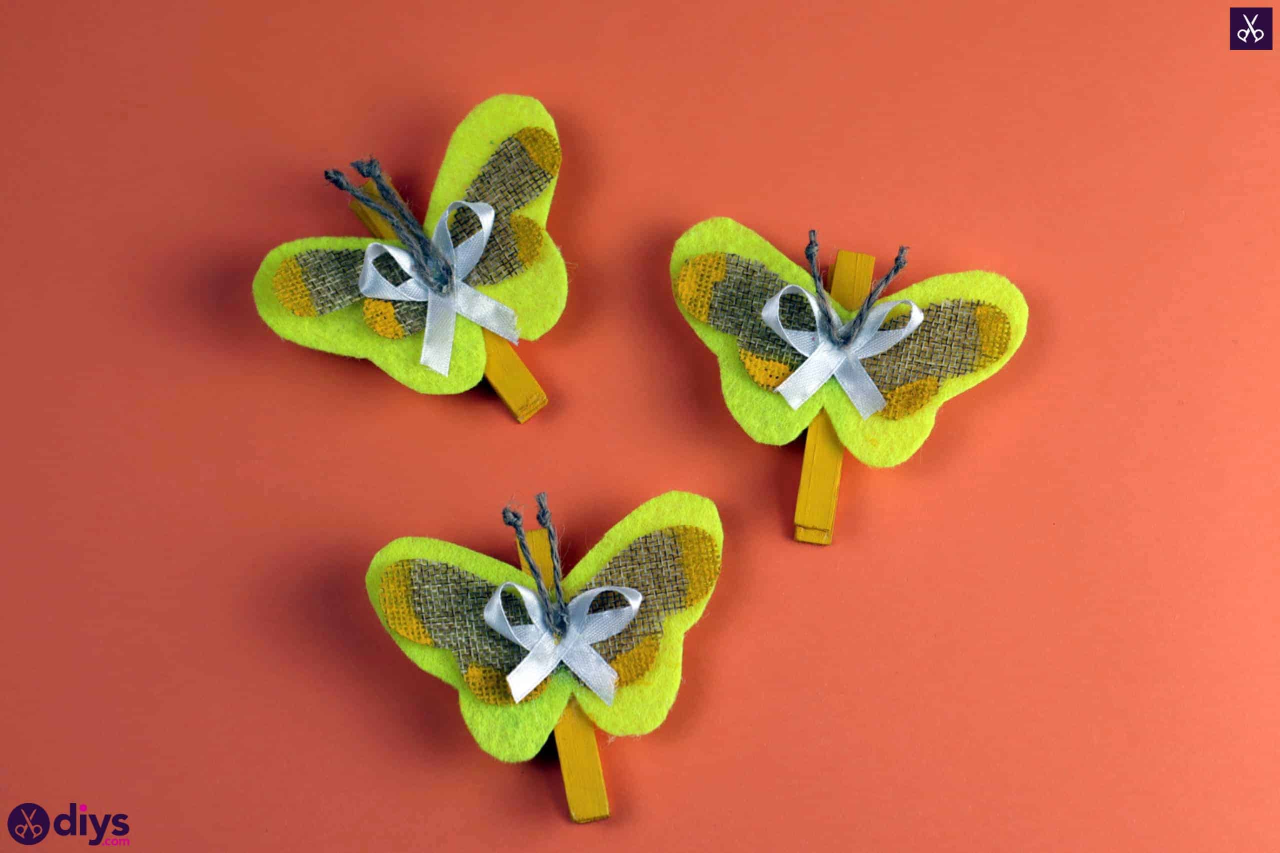 How to craft a butterfly from a clothespin simple colorful project