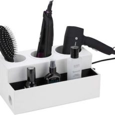 Jack Cube Design hair dryer holder and product organizer