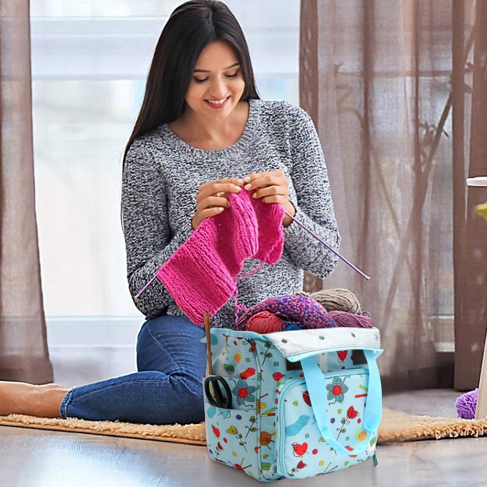 It's Not Hoarding If It's Yarn Tote Printed Bag