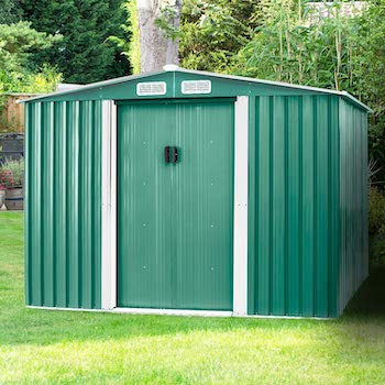 Pataku jumbp steel backyard storage shed