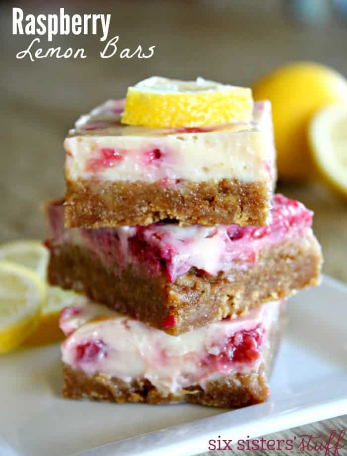Best Easter Desserts - Raspberry Lemon Bar